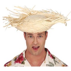 Sombrero espantapajaros paja