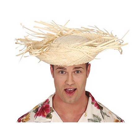 Sombrero espantapajaros paja