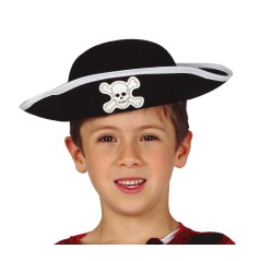 Sombrero pirata infantil fieltro