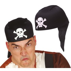 Sombrero pañuelo pirata tela-Tus Disfraces baratos