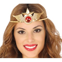Diadema super heroína wonder-Tus Disfraces baratos