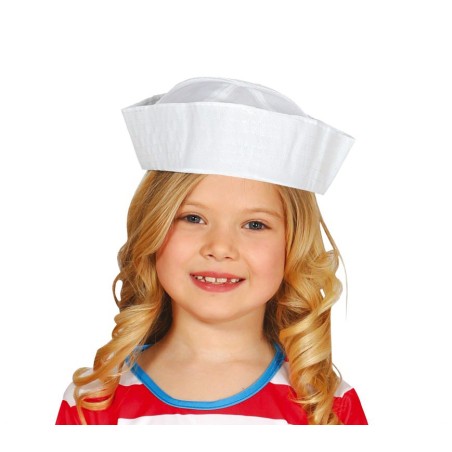 Gorra marinero raso infantil para niño