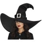 Sombrero bruja negro gigante