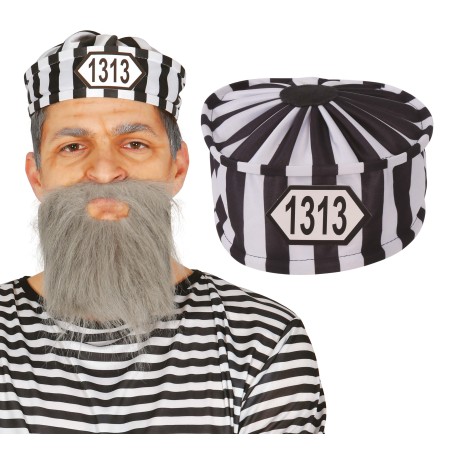 Gorro presidiario preso-Tus Disfraces baratos