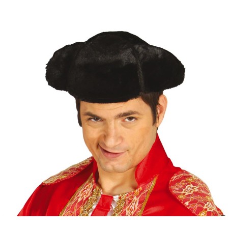 Montera lujo torero negra