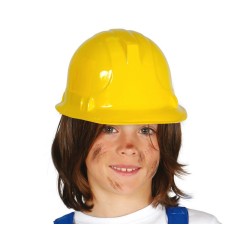Casco obrero infantil barato plastico albañil