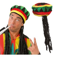 Gorra jamaicano rastafari bob marley-Tus Disfraces baratos