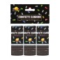 Cañon confeti multicolor mini 3 uds 10,5 cm