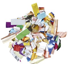 Cañon confeti multicolor metalico 40 cm-El Informal