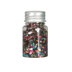 Glitter Multicolor en gel
