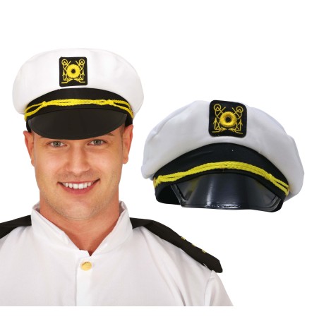 Gorra de capitan de barco para adulto-Tus Disfraces baratos