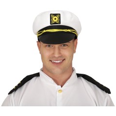 Gorra de capitan de barco para adulto