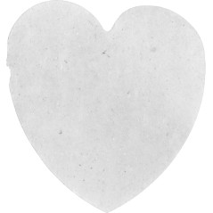 Cañon confeti corazones blancos 40 cm-El Informal