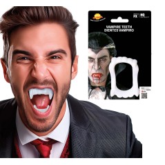 Dentadura fosforescente vampiro doble-Tus Disfraces