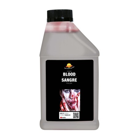 Botella de sangre 450 ml artificial halloween-Tus Disfraces