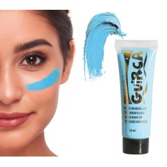 Maquillaje gel azul claro -Tus Disfraces Baratos