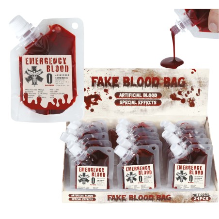 Bolsa de sangre artificial -Tus disfraces baratos