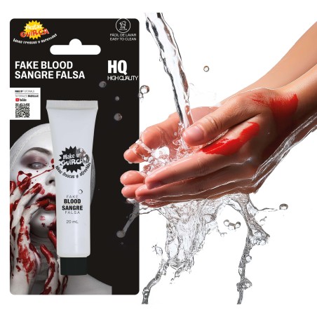 Sangre artificial para efectos especiales lavable 20 ml-Tus Disfraces