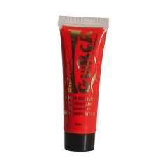 Maquillaje gel rojo -Tus Disfraces Baratos