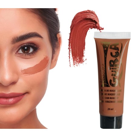 Maquillaje gel marron oscuro -Tus Disfraces Baratos