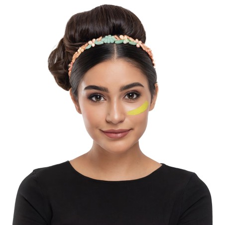Maquillaje gel amarillo
