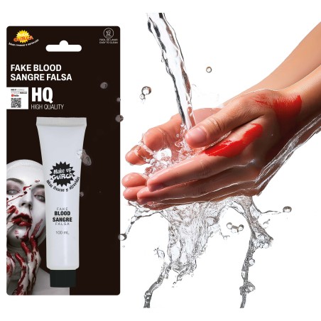 Sangre artificial 100 ml lavable-Tus Disfraces
