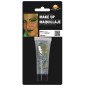 Maquillaje glitter plata