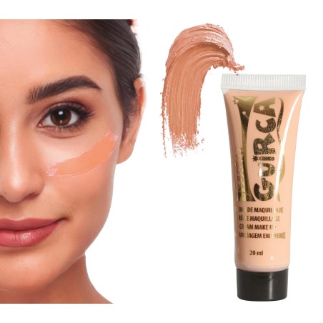 Maquillaje gel marron claro -Tus Disfraces Baratos