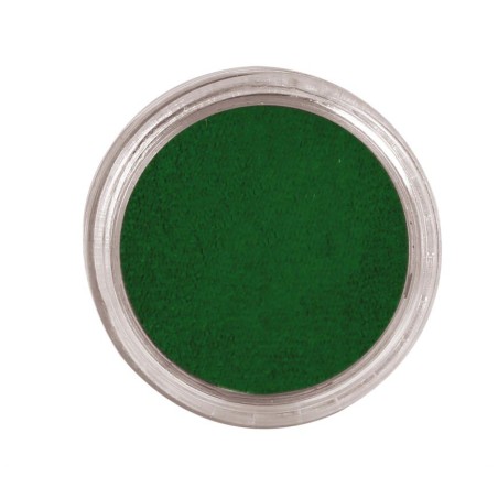 Maquillaje al agua verde oscuro 15 gr alta calidad -Tus Disfraces