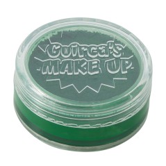 Maquillaje al agua verde oscuro 15 gr alta calidad -Tus Disfraces
