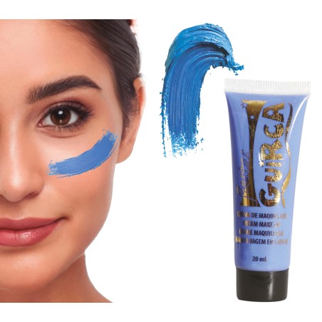 Maquillaje gel azul oscuro -Tus Disfraces Baratos