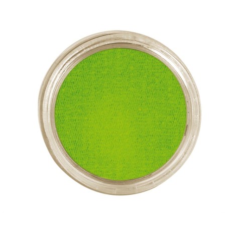 Maquillaje al agua verde 15 gr alta calidad