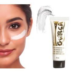 Maquillaje gel blanco -Tus Disfraces Baratos
