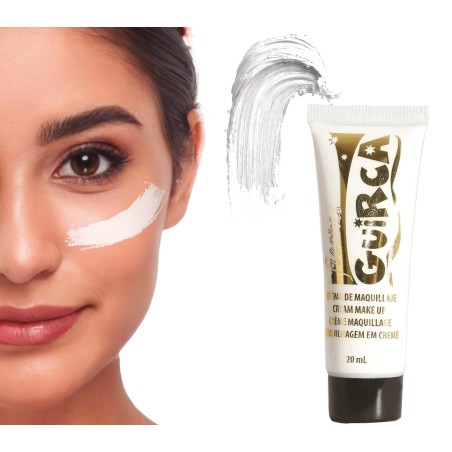 Maquillaje gel blanco -Tus Disfraces Baratos