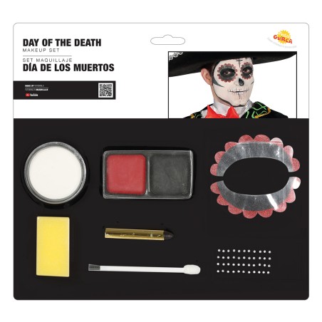 Kit de maquillaje para dia de muertos catrin o catrina