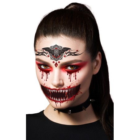 Tatuaje calcamonia vampiro