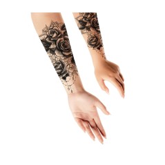 Tatuajes para brazos rosas 14x30 cm calcomanias