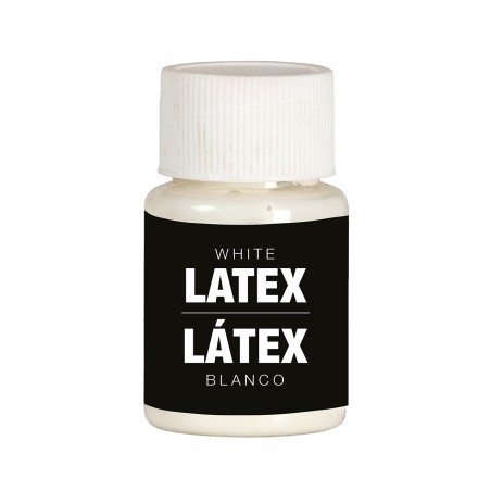 Latex liquido con esponja para caracterizaciones