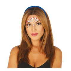 Joyas faciales colores con adhesivo