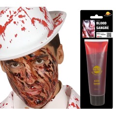 Tubo de sangre artificial de 100 ml-Tus Disfraces