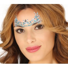 Joyas faciales azules adhesivas-Tus disfraces baratos