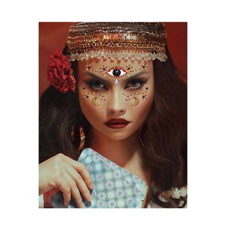 Joyas faciales adjesivas bruja medium pitonisa