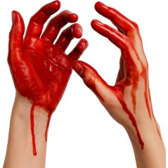 Botella de sangre artificial 1 litro-Tus Disfraces