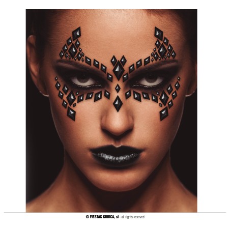 Joyas faciales adhesivas murcielago-Tus disfraces baratos