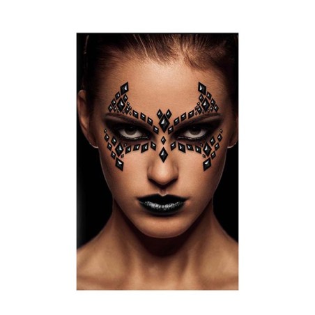Joyas faciales adhesivas murcielago