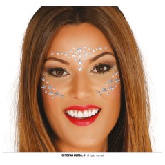 Joyas faciales estrellas con adhesivo-Tus disfraces baratos