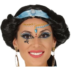 Joyas faciales egipcias con adhesivo-Tus disfraces baratos