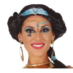 Joyas faciales egipcias con adhesivo