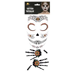 Tatuajes de cara catrina-Tus Disfraces
