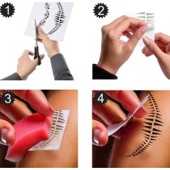 Tatuajes de cara catrina-Tus Disfraces